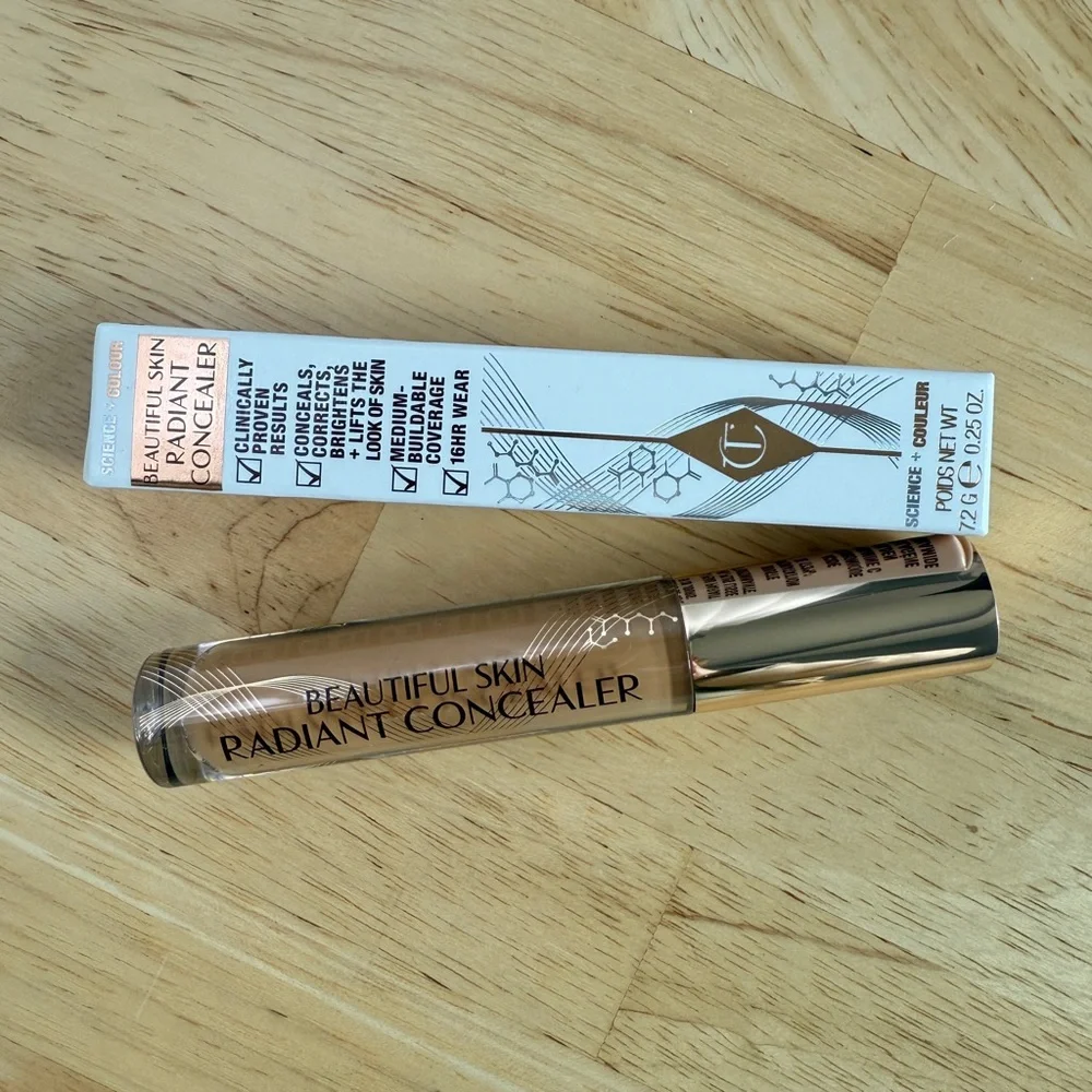 NWT NIB Charlotte Tilbury Beautiful Skin Concealer (13 Deep)